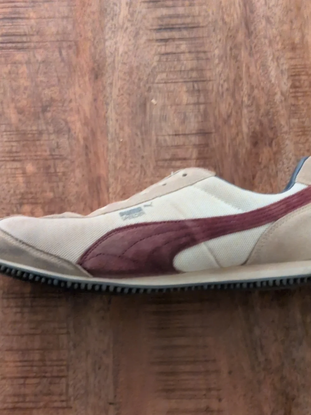 Puma beige mesh